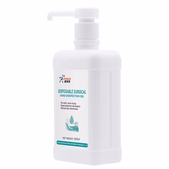 Professional Production Compound Alcohol Waterless Antibacterial Hand Gel Skin Disinfection Gel with Hosptail Hand Sanitizer